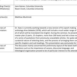 Minutes, 2013-12-05. Sites ...