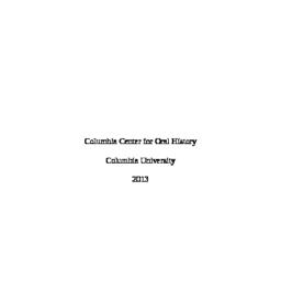 Oral history interview with...