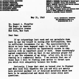 Letter from Paul Webbink to...