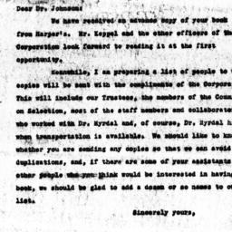 Letter from Florence Anders...