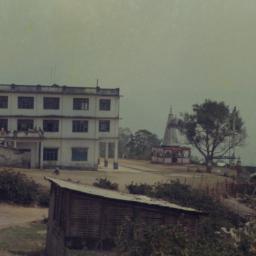 School on hillside, Kalimpong