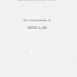 Reminiscences of Herbert Lo...