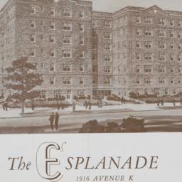 The Esplanade, 1916 Avenue K