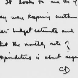 Memorandum from Charles Dol...