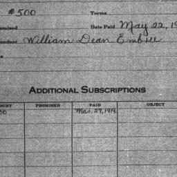 Carnegie General Donations,...