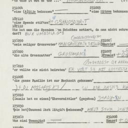 Western questionnaire, answ...
