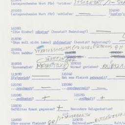Western questionnaire, answ...