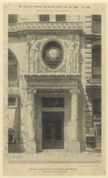 Broadway entrance to the Cable Building, New York, N. Y. McKim, Mead & White, Architects