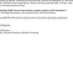 Announcements, 2014-09-18. ...