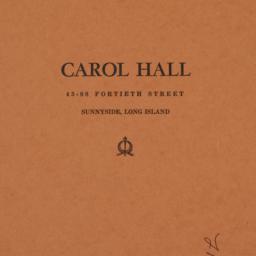 Carol Hall, 43-08 40 Street