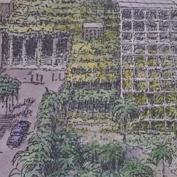Perspective drawing.