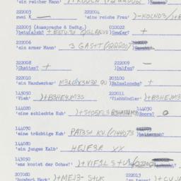 Western questionnaire, answ...