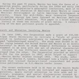 Program Review Memos - Mexi...