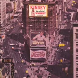 View of New Kinsey Sign on ...