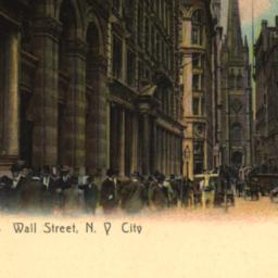 Wall Street, N.Y. City