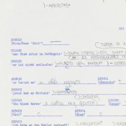 Western questionnaire, answ...