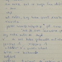 Eastern questionnaire, blue...