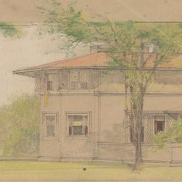 Presentation drawing: View ...