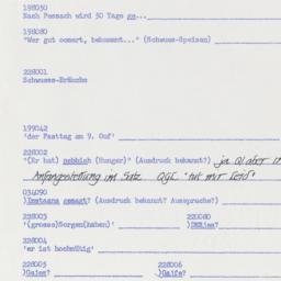 Western questionnaire, answ...