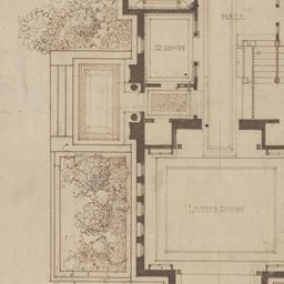 Grounds, first floor plan