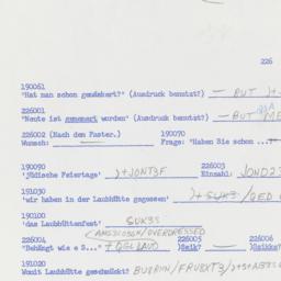 Western questionnaire, answ...