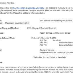 Announcements, 2013-10-16. ...
