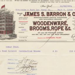 James S. Barron & Co. B...