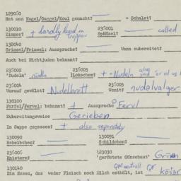 Western questionnaire, answ...