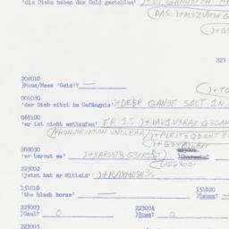 Western questionnaire, answ...