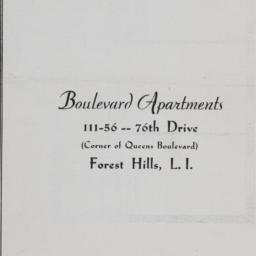Boulevard Apartments, 111-5...