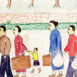 Children's drawings of the Spanish Civil War