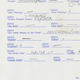 Western questionnaire, answ...