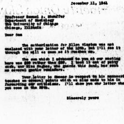 Letter from Charles Dollard...