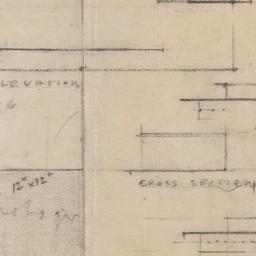 Sketch plan, elevations, se...