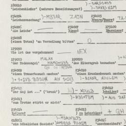 Western questionnaire, answ...