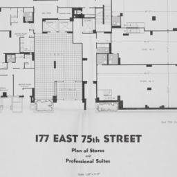 177 E. 75 Street, Plan Of S...