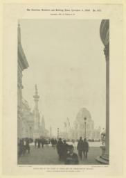 South side of the Court of Honor and the Administration Building, World's Columbian Exhibition, Chicago, Ill