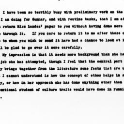Comments from Melville J. H...