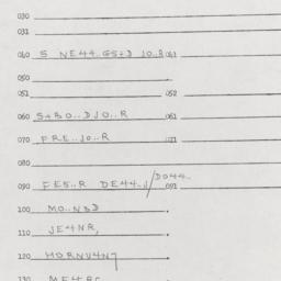 Western questionnaire, answ...