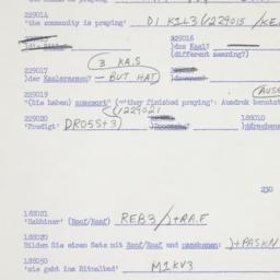 Western questionnaire, answ...