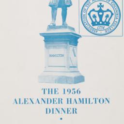 1956 Alexander Hamilton Din...