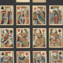 Standard deck with French s...