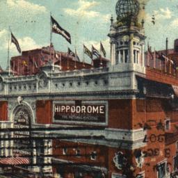 New York Hippodrome. Larges...