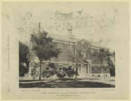 Ladies' Gymnasium, Radcliff College, Cambridge, Mass. McKim, Mead & White, Architects