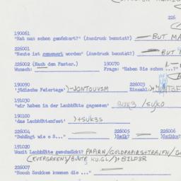 Western questionnaire, answ...
