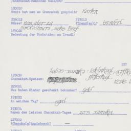 Western questionnaire, answ...