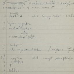 Eastern questionnaire, blue...
