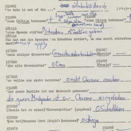 Western questionnaire, answ...