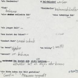 Western questionnaire, answ...