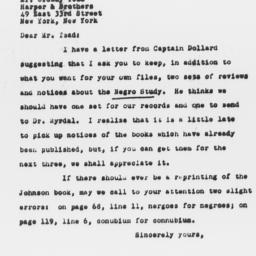 Letter from Florence Anders...